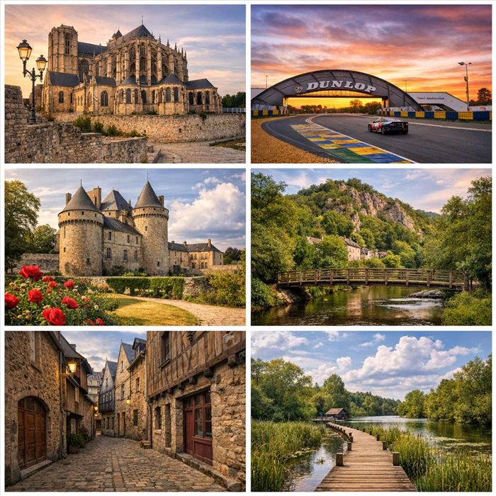 Idées de lieux pour un shooting photo autour du Mans
