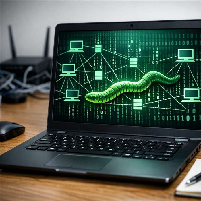 Pourquoi les vers informatiques se propagent-ils seuls ?