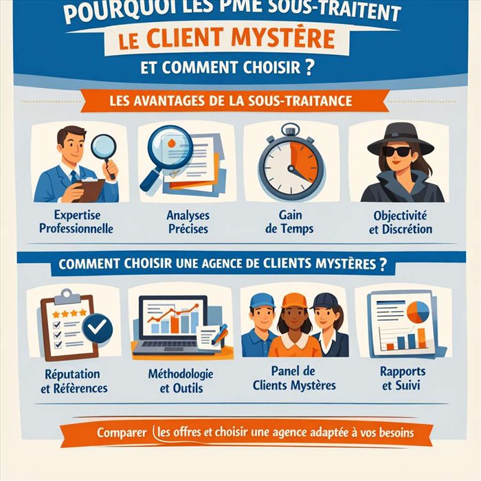 Pourquoi les PME sous-traitent le client mystère (et comment choisir)