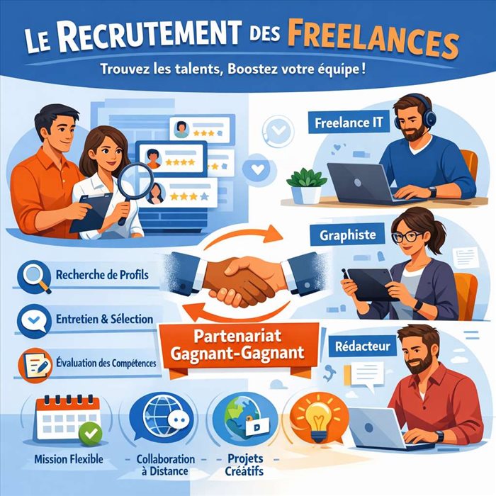 Le recrutement des freelances