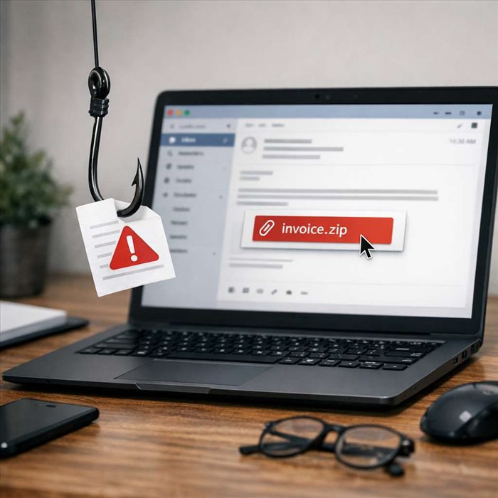 Phishing avec pièce jointe infectée : comprendre l’attaque et s’en protéger