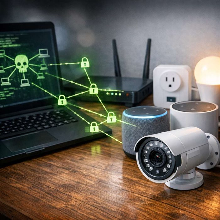Botnets et objets connectés : comment ils recrutent vos appareils