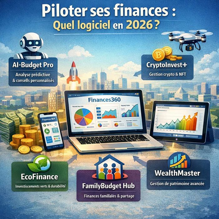 Piloter ses finances : quel logiciel en 2026 ?