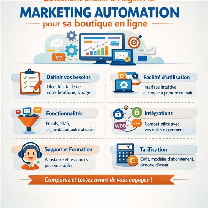 Comment choisir un logiciel de marketing automation pour sa boutique en ligne
