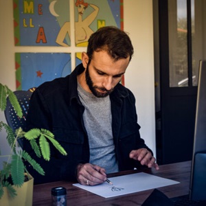 Quentin Bernard, un webdesigner à Landerneau